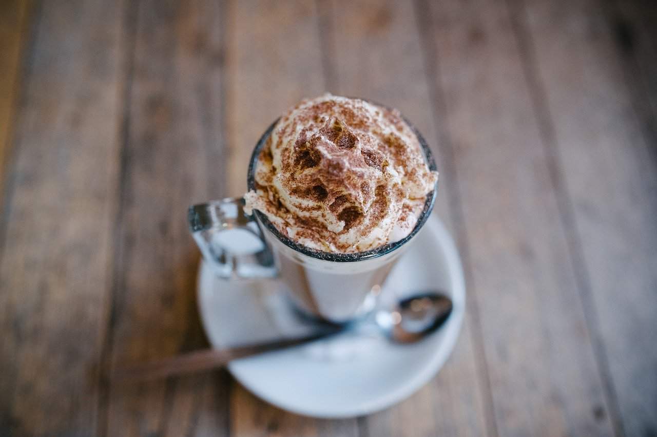 breakfast, chocolate, coffee